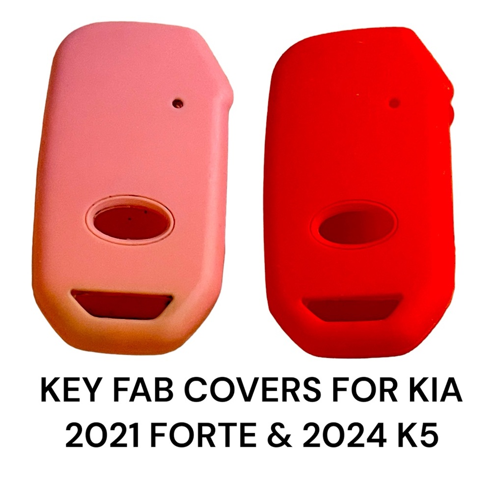 Rubber Cover for KIA Key Fobs. Fits 2021 KIA FORTE & 2024 K5.
